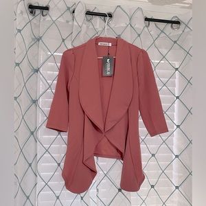 DOUBLJU open front blazer Size Small